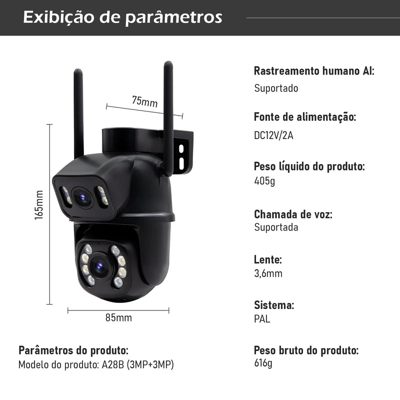 câmeras de vigilância wifi
