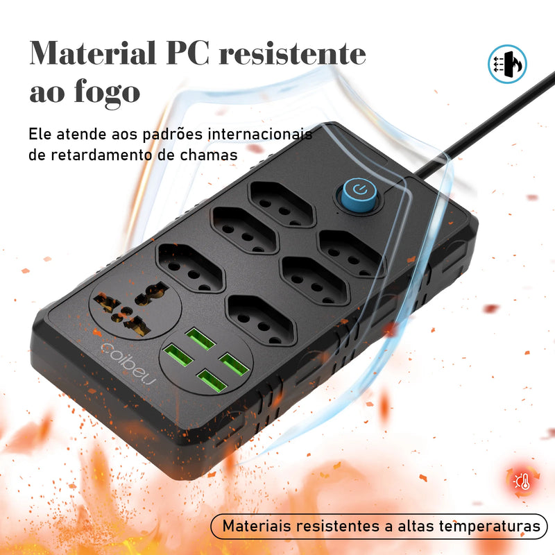 Extensão Tomada e USB