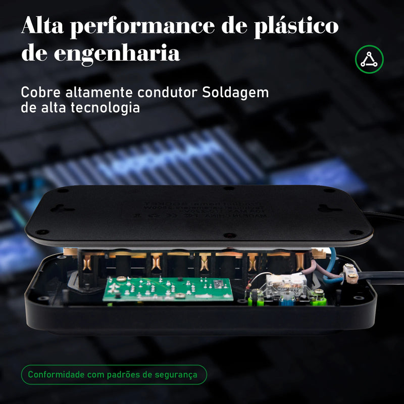 Extensão Tomada e USB