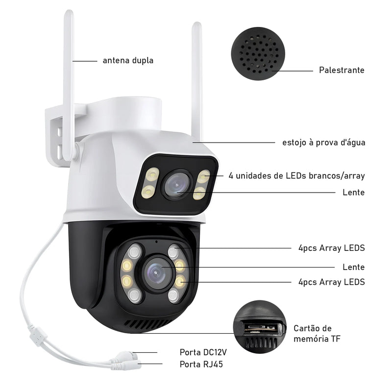 câmeras de vigilância wifi
