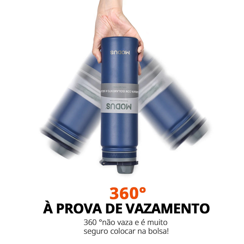 Garrafa Térmica Com Canudo! - aço térmico!!