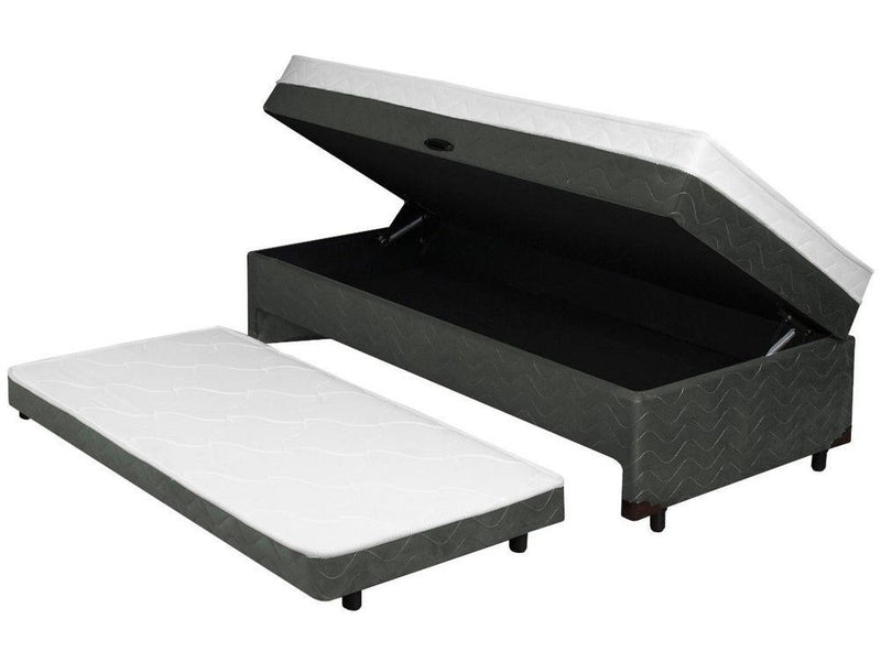 Cama Solteiro +Auxiliar