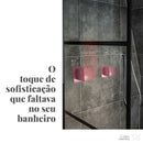 02 Acabamentos P/ Registro Rose Gold