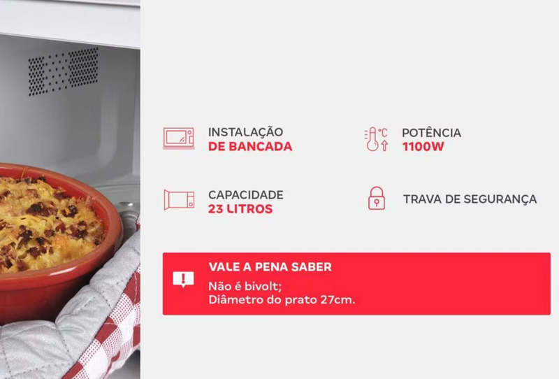 Bancada Micro-ondas