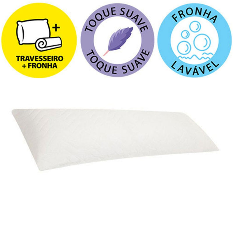 Travesseiro de Corpo +Fronha