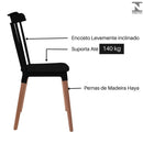 Kit 4 Cadeiras de Jantar