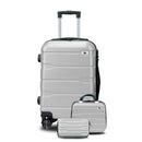 Mala De Bordo + Necessaire + Maleta