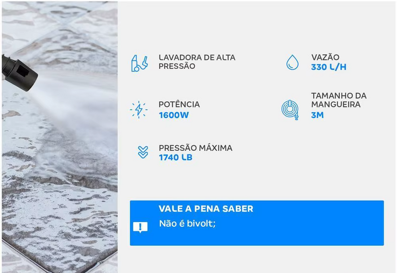 Lavadora Alta Pressão