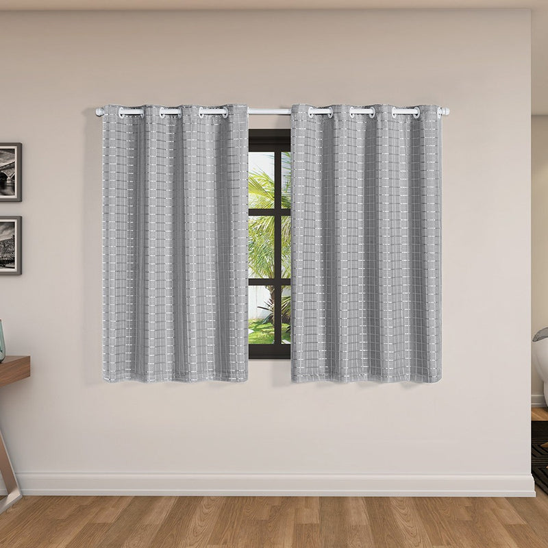 2m x 1,40m Cinza Voil+Blkt