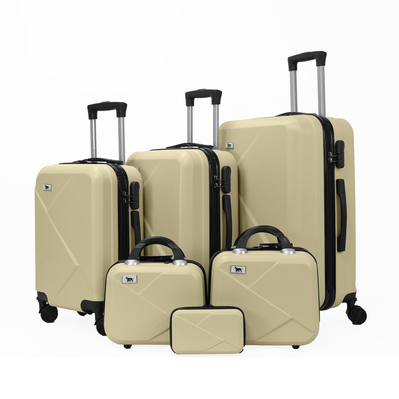 Kit 6 Malas de Viagem