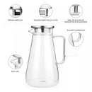 Jarra Em Vidro C/Tampa 1,5L