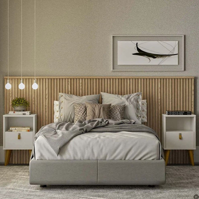 Cabeceira Ripada 100% MDF