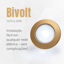 Spot Led Branco Frio -Embutir