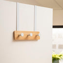 Cabideiro de porta bambu