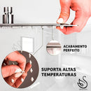 Kit Banheiro (Prata e Preto)