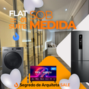 006.FLAT ELETROS+SOB MEDIDA! Preto! (KIT Apto.)