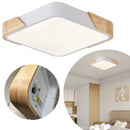 Plafon Sobrepor Em Madeira 40cm