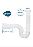 Cuba Inox + Válvula e Sifão