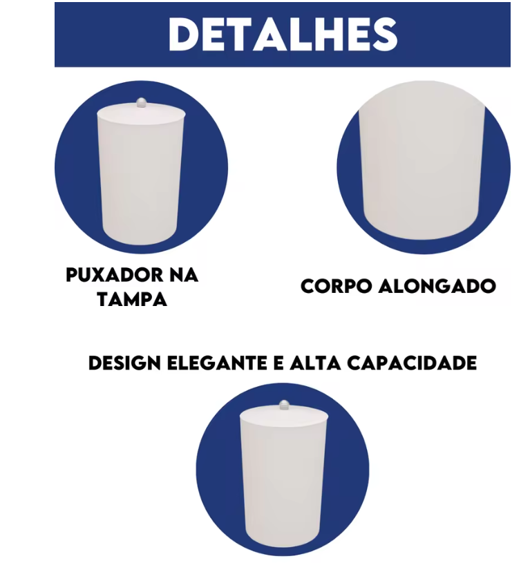 Lixeira 8 Litros