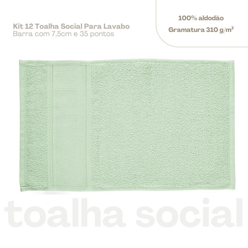 12 toalhas